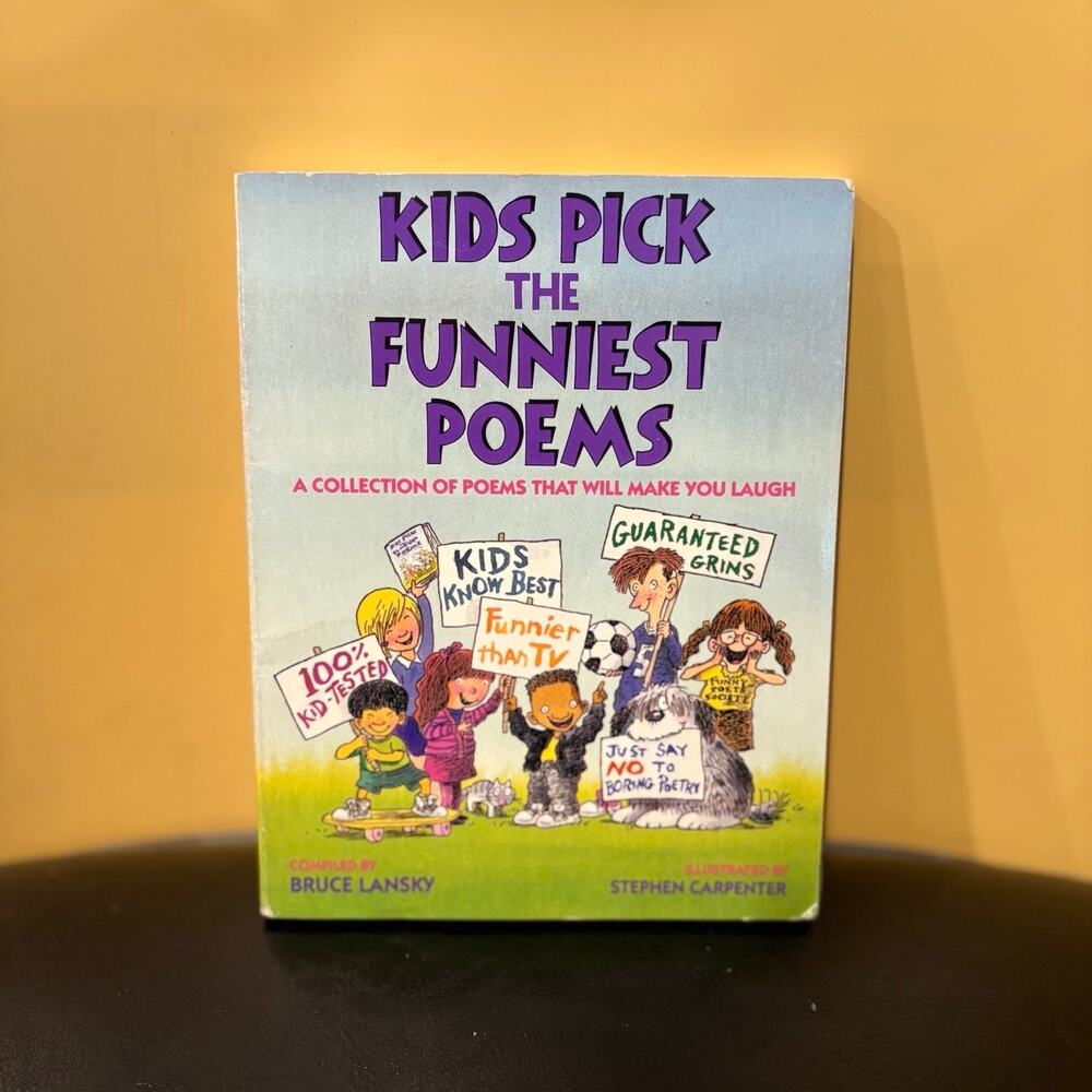 Kids Pick the Funniest Poems Bruce Lansky 1991 Paperback Meadowbrook Press